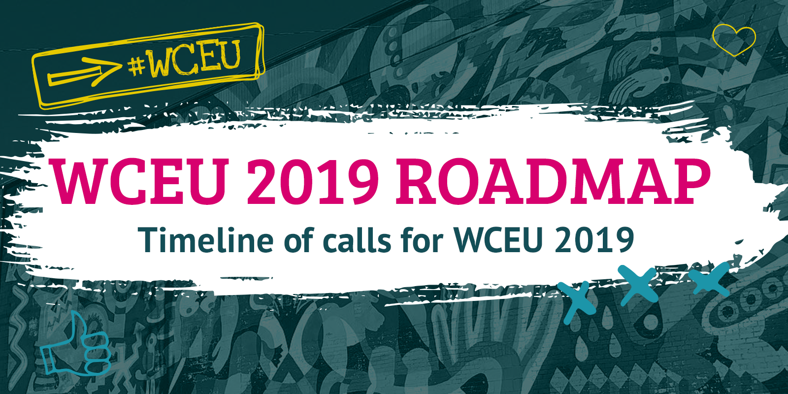 WCEU 2019 roadmap of key dates