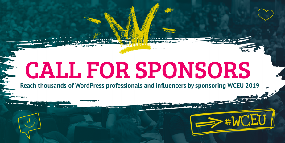 Call for Sponsors - Reach thousands of WordPress professionals and influencers by sponsoring WordCamp Europe 2019