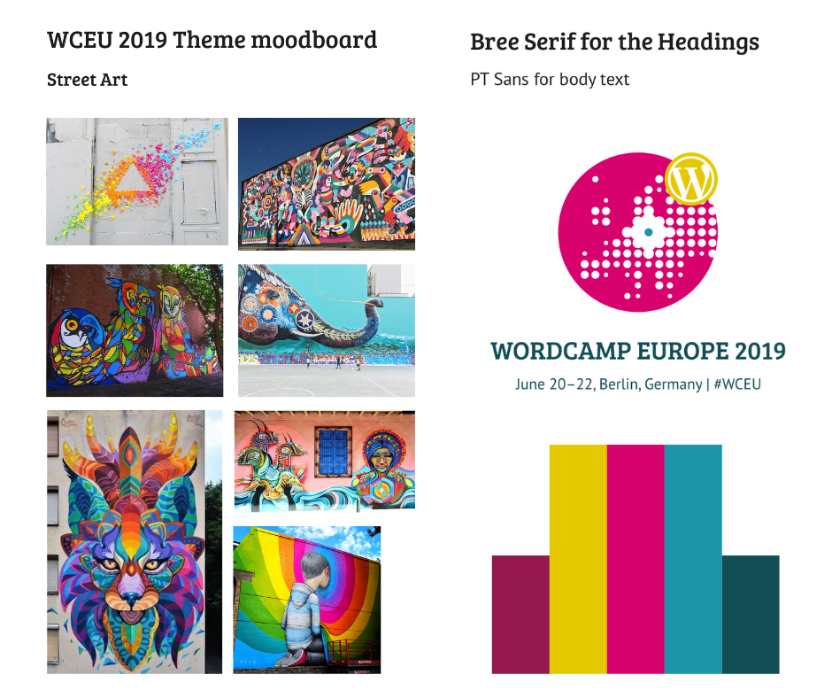 Introducing the visual theme for WCEU 2019