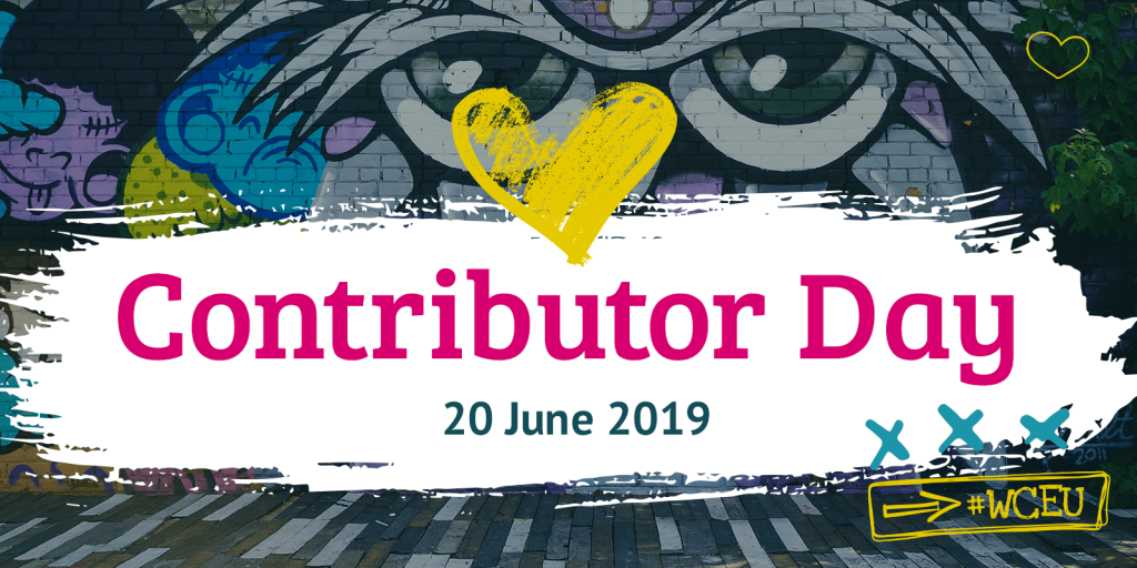 Contributor Day 20 June 2019 banner